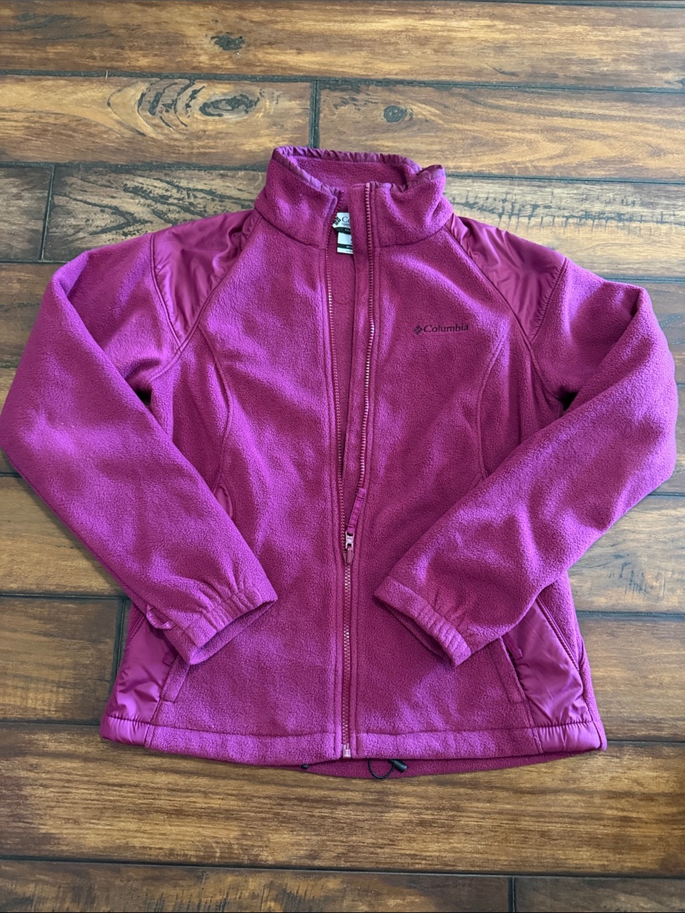 Columbia Raspberry Full-Zip Fleece Jacket